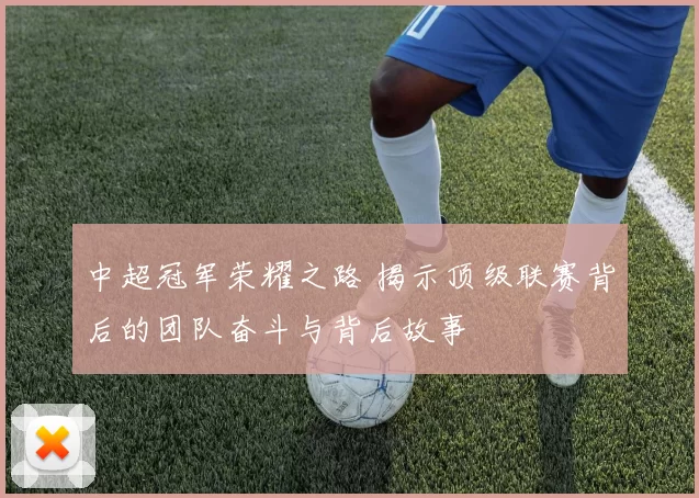 中超冠军荣耀之路 揭示顶级联赛背后的团队奋斗与背后故事